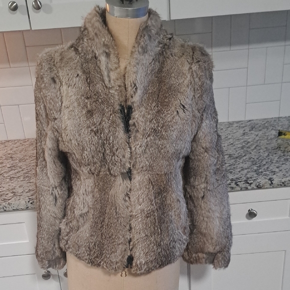 Vintage Rabbit Fur Teddy Jacket - Picture 2 of 9